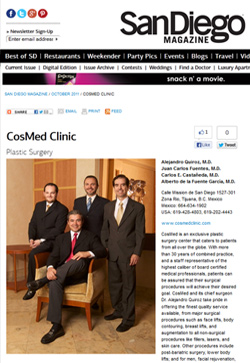 MEET OUR DOCTORS Cosmed Clinic San Diego Magazine